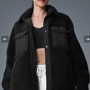 Alo yoga edge sherpa shacket